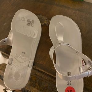 Michael Kors jelly sandals